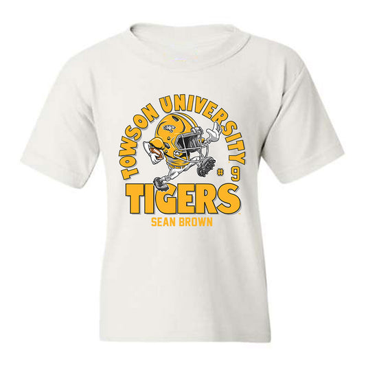 Towson - NCAA Football : Sean Brown - Fashion Shersey Youth T-Shirt