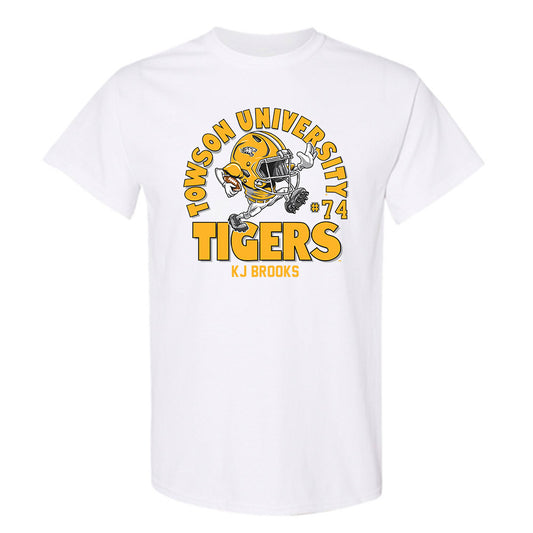 Towson - NCAA Football : KJ Brooks - Fashion Shersey T-Shirt