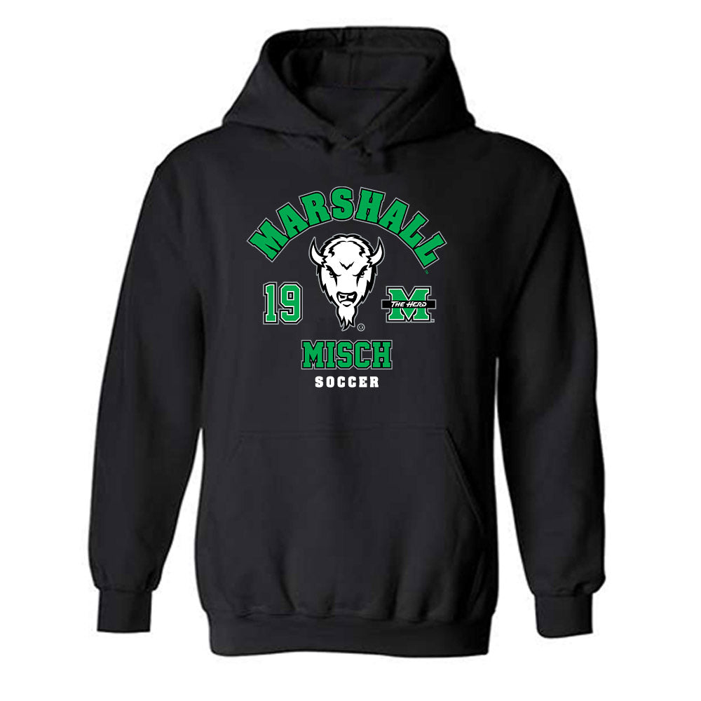 Marshall - NCAA Women's Soccer : Lea Misch - Fashion Shersey Hooded Sweatshirt-0