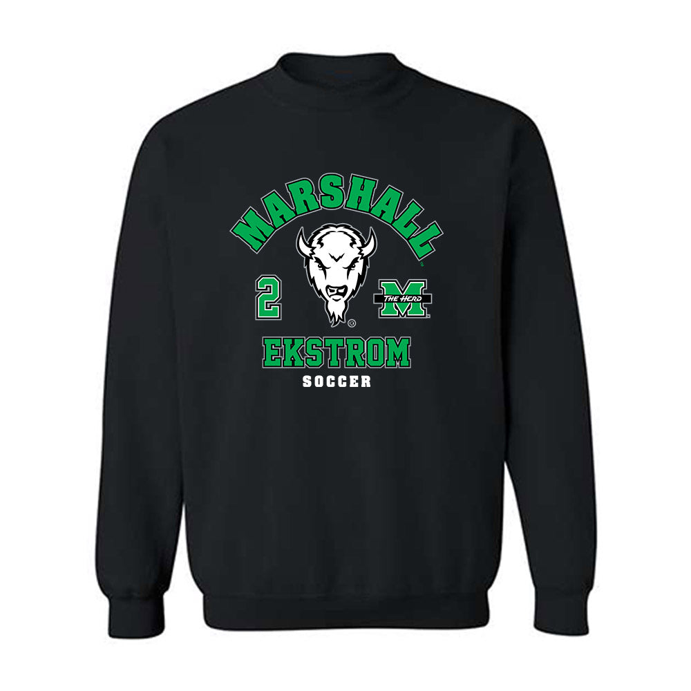 Marshall - NCAA Women's Soccer : Kajsa Ekstrom - Fashion Shersey Crewneck Sweatshirt