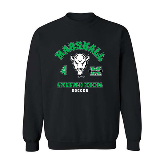 Marshall - NCAA Men's Soccer : Thiago Apolinario Pereira - Fashion Shersey Crewneck Sweatshirt-0