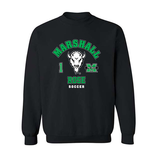 Marshall - NCAA Men's Soccer : Dan Rose - Fashion Shersey Crewneck Sweatshirt-0