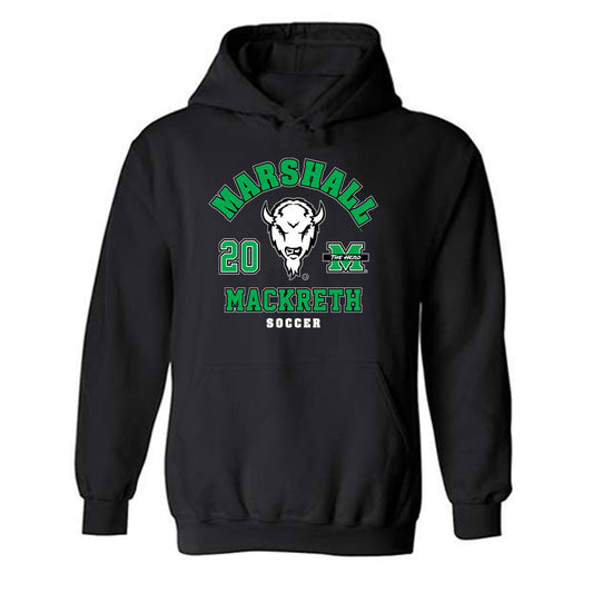 Marshall - NCAA Women's Soccer : Mackenzie Mackreth - Fashion Shersey Hooded Sweatshirt-0