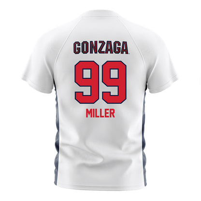 Gonzaga - NCAA Men's Soccer : Dominic Miller - White Soccer Jersey