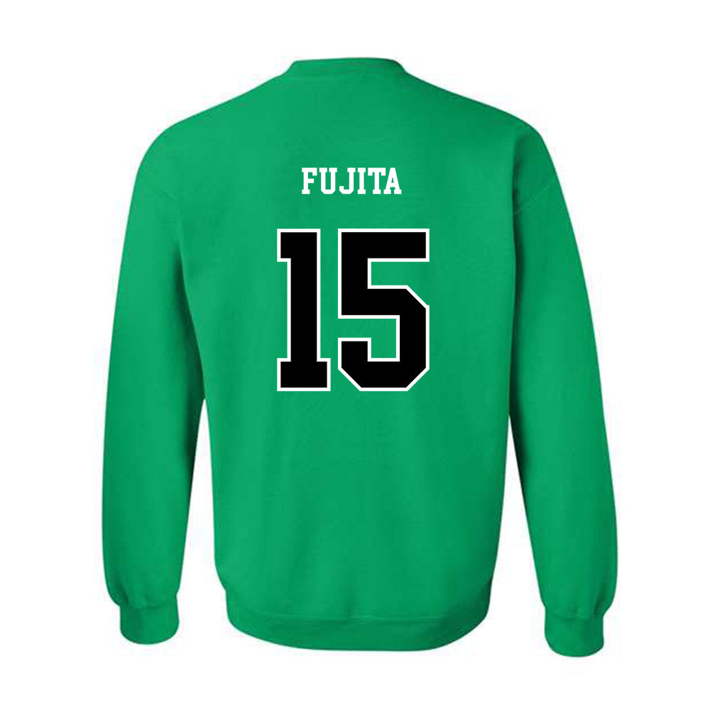 Marshall - NCAA Men's Soccer : Takahiro Fujita - Generic Shersey Crewneck Sweatshirt