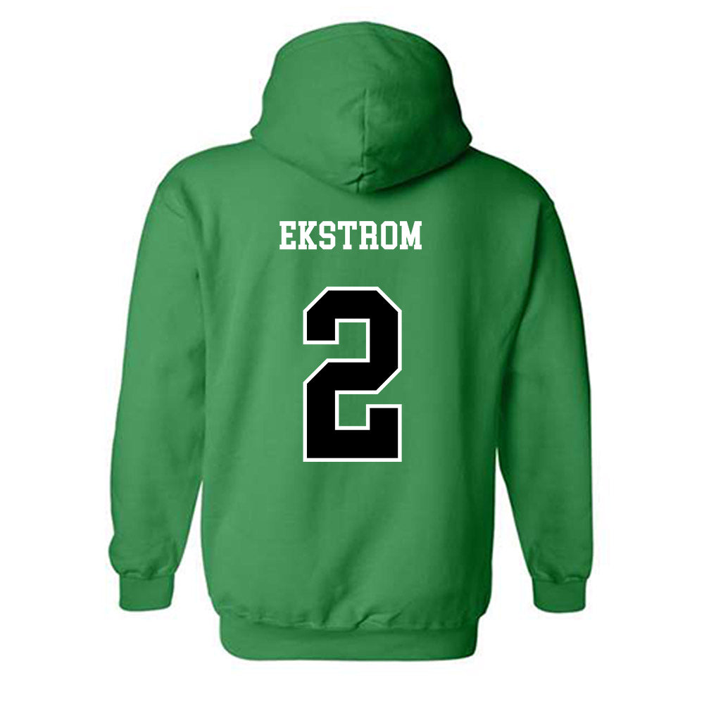 Marshall - NCAA Women's Soccer : Kajsa Ekstrom - Generic Shersey Hooded Sweatshirt