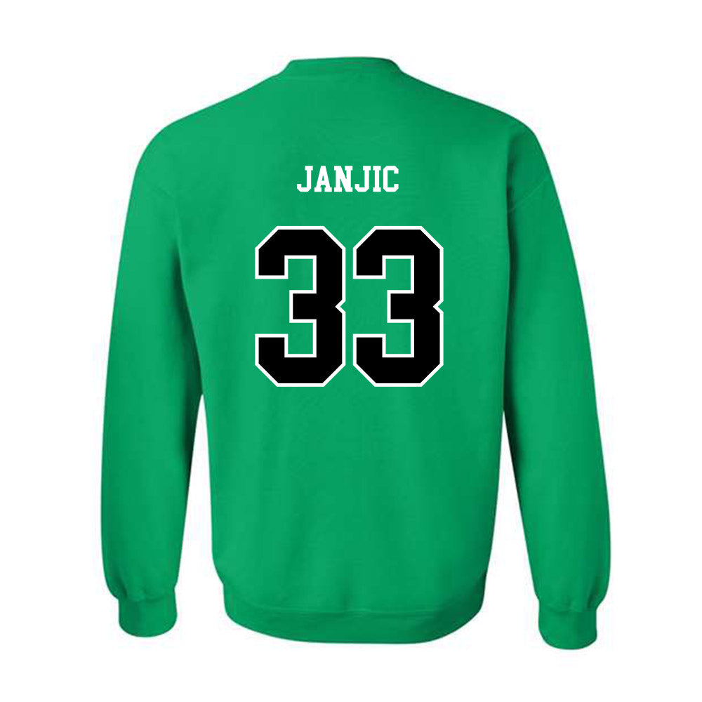 Marshall - NCAA Men's Soccer : Aleksa Janjic - Generic Shersey Crewneck Sweatshirt-1