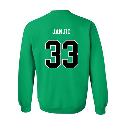 Marshall - NCAA Men's Soccer : Aleksa Janjic - Generic Shersey Crewneck Sweatshirt-1