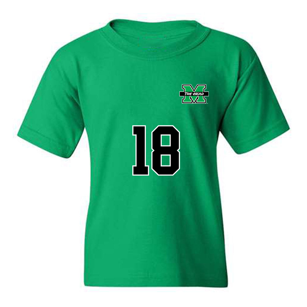 Marshall - NCAA Women's Soccer : Emma Shields - Generic Shersey Youth T-Shirt