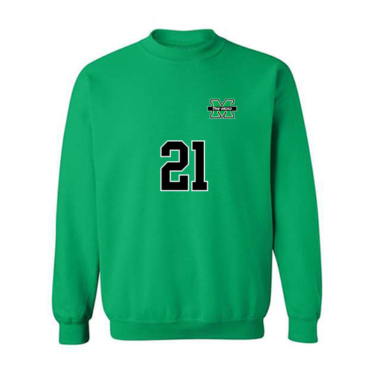 Marshall - NCAA Women's Soccer : Abigail Gerretsen - Generic Shersey Crewneck Sweatshirt