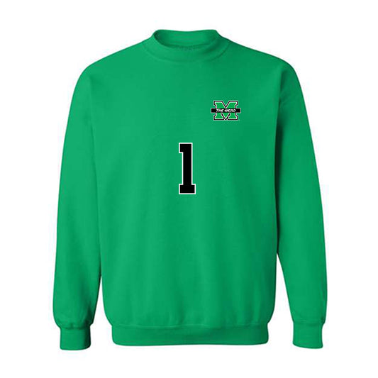 Marshall - NCAA Women's Soccer : Tyra Bengtsson-Stenseth - Generic Shersey Crewneck Sweatshirt