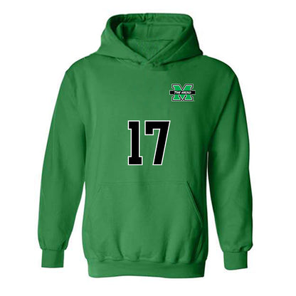 Marshall - NCAA Women's Soccer : Cameron Dye - Generic Shersey Hooded Sweatshirt