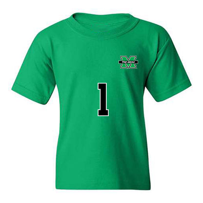 Marshall - NCAA Men's Soccer : Dan Rose - Generic Shersey Youth T-Shirt-0
