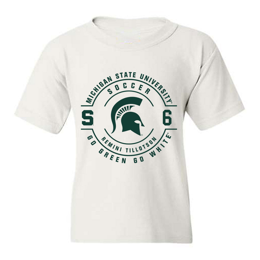 Michigan State - NCAA Women's Soccer : Remini Tillotson - Classic Fashion Shersey Youth T-Shirt-0