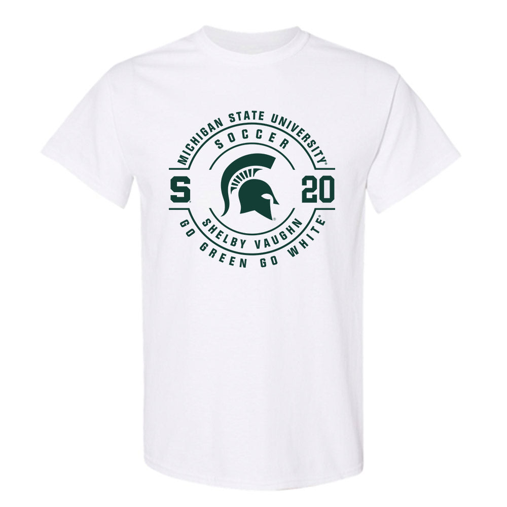 Michigan State - NCAA Women's Soccer : Shelby Vaughn - Classic Fashion Shersey T-Shirt-0