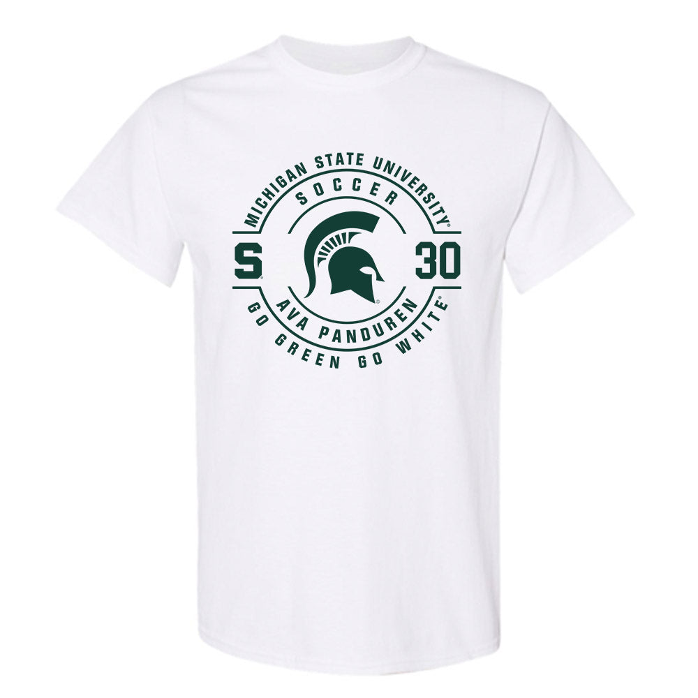 Michigan State - NCAA Women's Soccer : Ava Panduren - T-Shirt