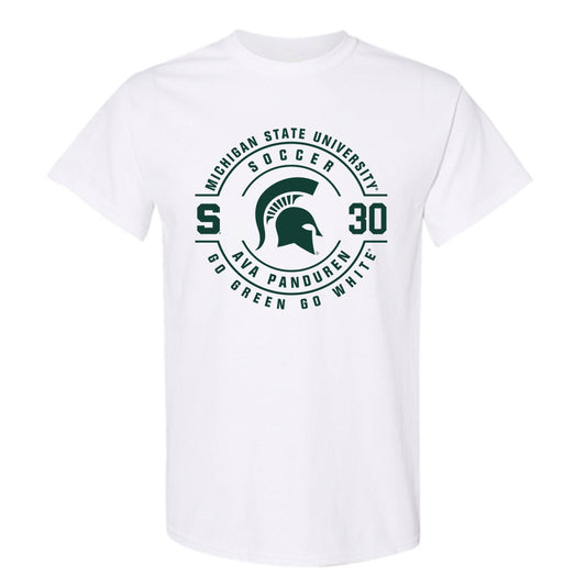 Michigan State - NCAA Women's Soccer : Ava Panduren - T-Shirt