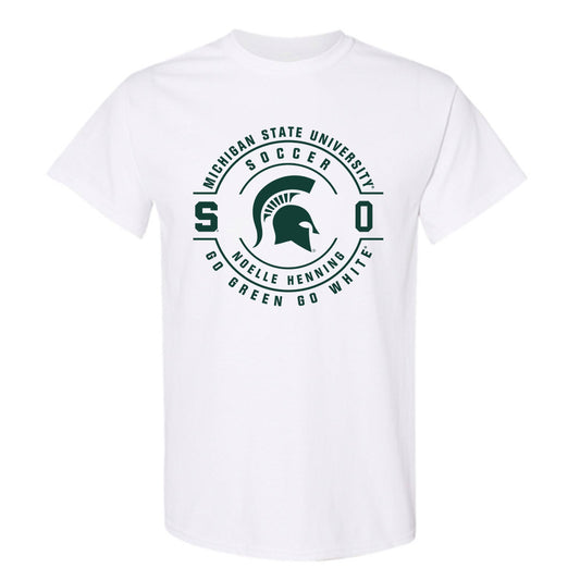 Michigan State - NCAA Women's Soccer : Noelle Henning - Classic Fashion Shersey T-Shirt-0