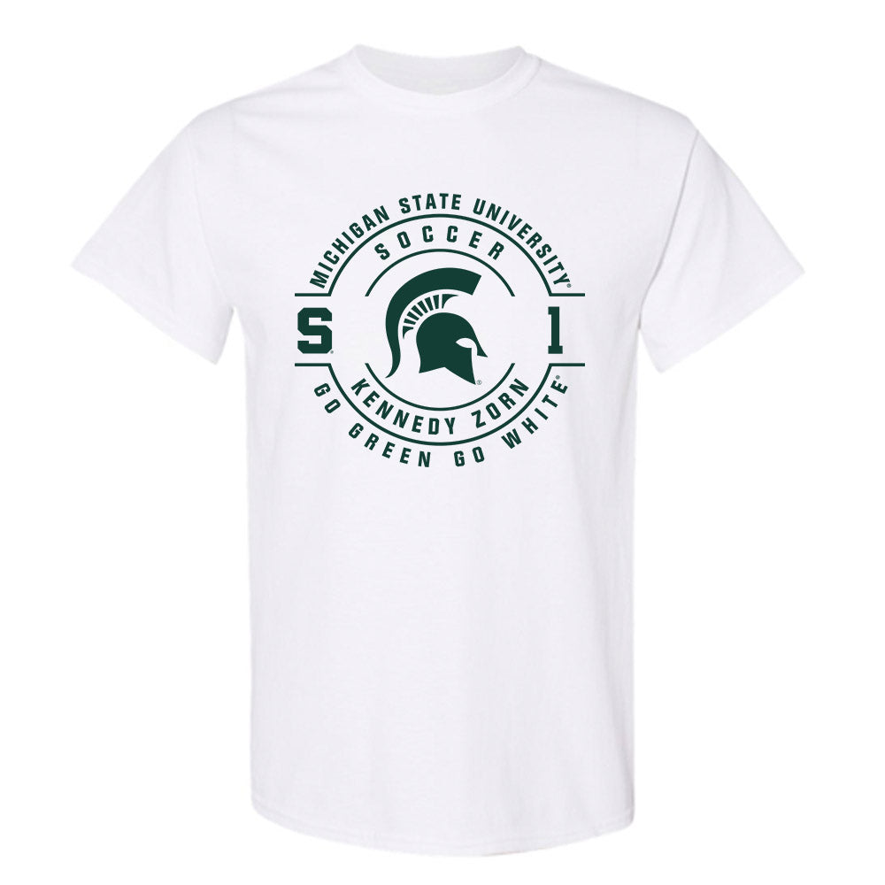 Michigan State - NCAA Women's Soccer : Kennedy Zorn - Classic Fashion Shersey T-Shirt-0
