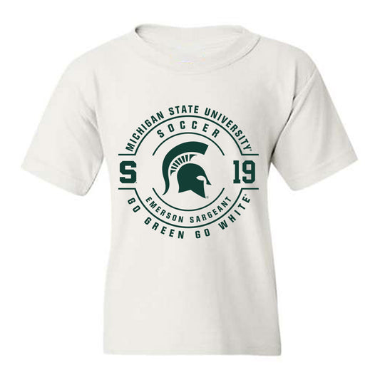 Michigan State - NCAA Women's Soccer : Emerson Sargeant - Classic Fashion Shersey Youth T-Shirt-0