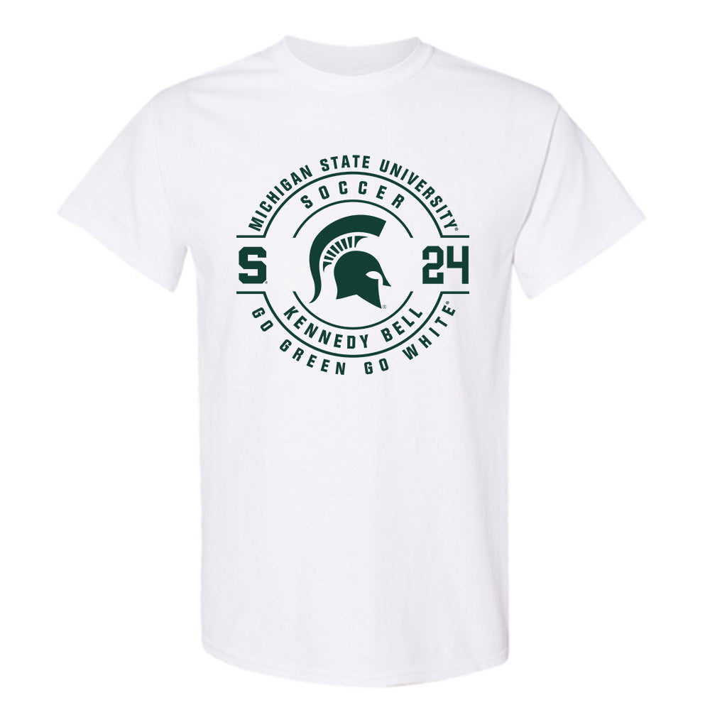 Michigan State - NCAA Women's Soccer : Kennedy Bell - Classic Fashion Shersey T-Shirt-0