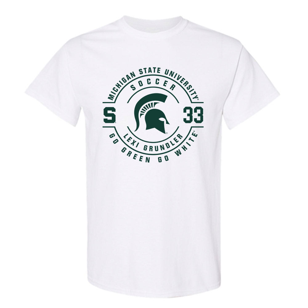 Michigan State - NCAA Women's Soccer : Lexi Grundler - T-Shirt
