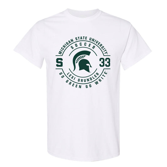 Michigan State - NCAA Women's Soccer : Lexi Grundler - T-Shirt