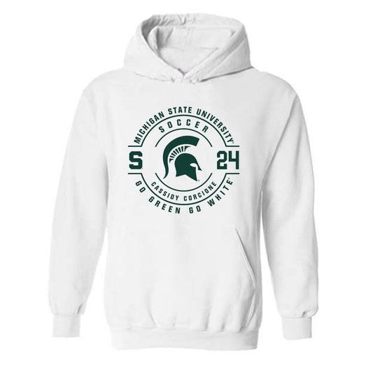 Michigan State - NCAA Women's Soccer : Cassidy Corcione - Hooded Sweatshirt