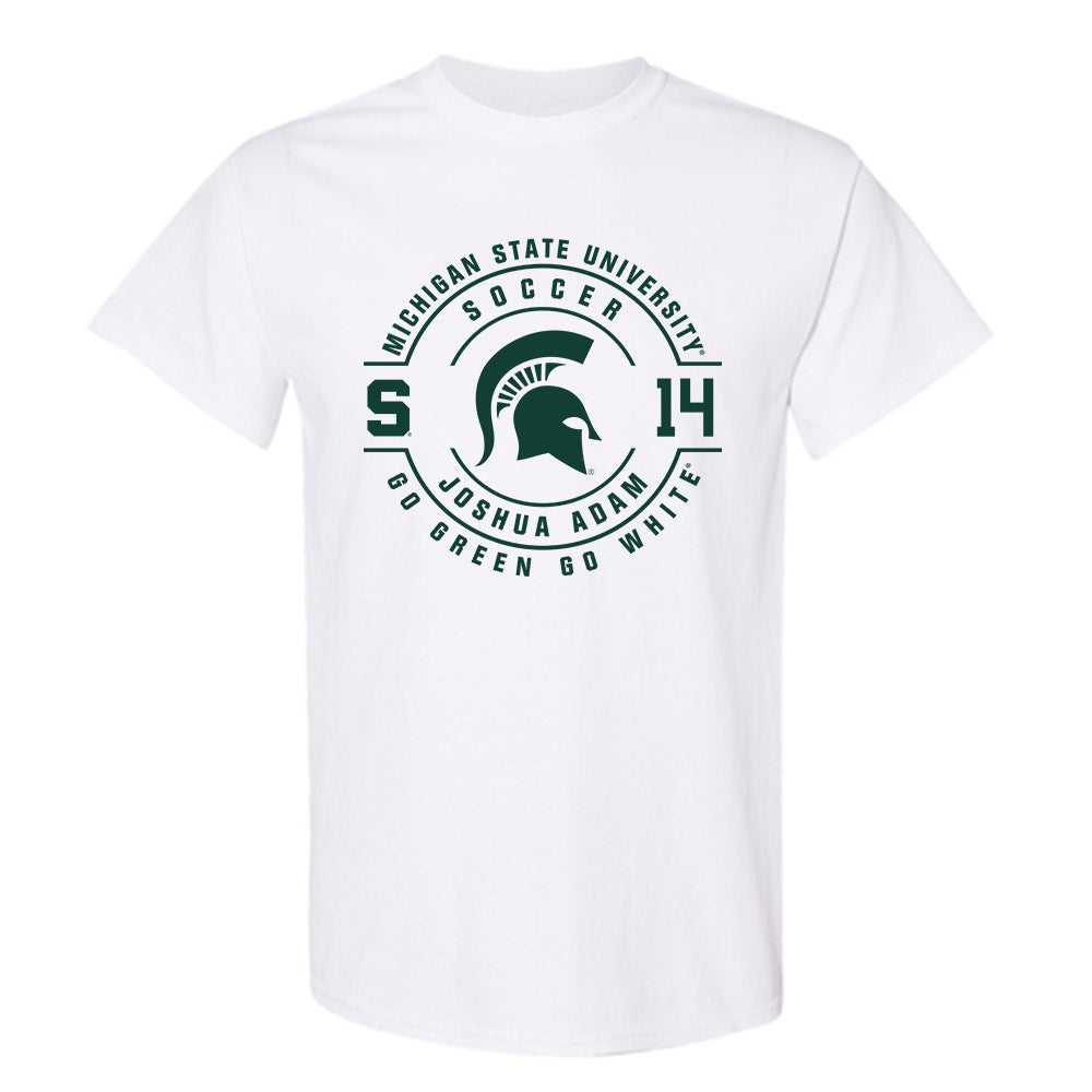 Michigan State - NCAA Men's Soccer : Joshua Adam - T-Shirt