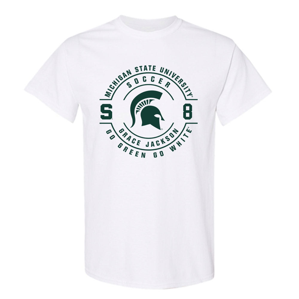 Michigan State - NCAA Women's Soccer : Grace Jackson - T-Shirt