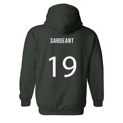 Michigan State - NCAA Women's Soccer : Emerson Sargeant - Replica Shersey Hooded Sweatshirt-1