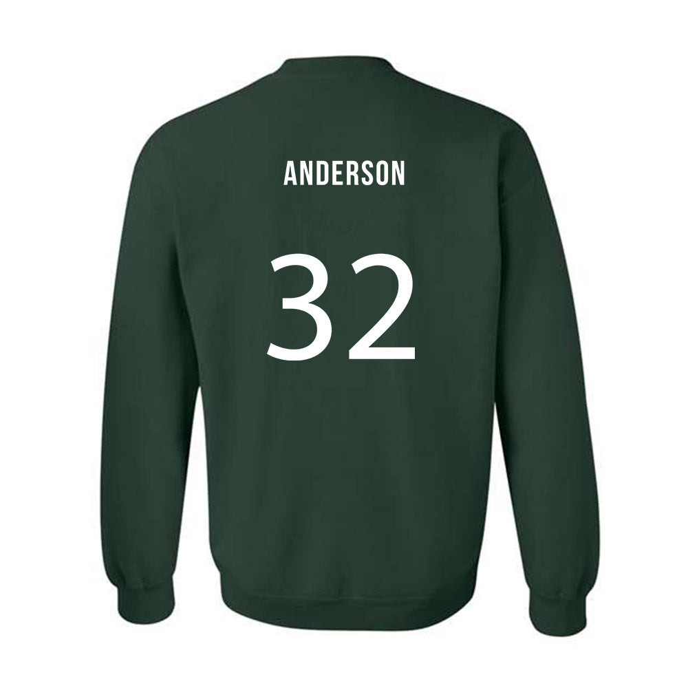 Michigan State - NCAA Men's Soccer : David Anderson - Replica Shersey Crewneck Sweatshirt-1