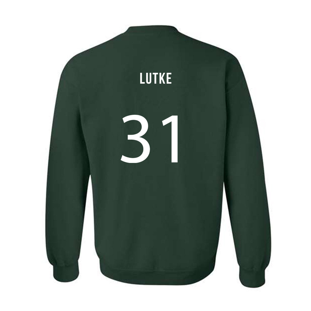 Michigan State - NCAA Women's Soccer : Ava Lutke - Replica Shersey Crewneck Sweatshirt-1