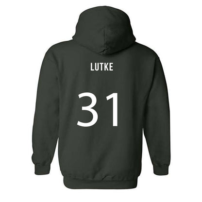 Michigan State - NCAA Women's Soccer : Ava Lutke - Replica Shersey Hooded Sweatshirt-1