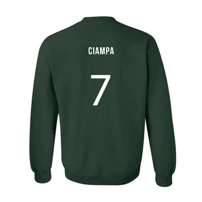 Michigan State - NCAA Women's Soccer : Aubree Ciampa - Replica Shersey Crewneck Sweatshirt-1