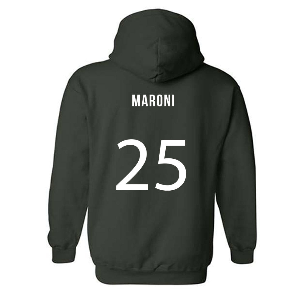 Michigan State - NCAA Women's Soccer : Samantha Maroni - Replica Shersey Hooded Sweatshirt-1