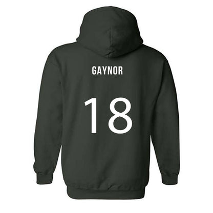 Michigan State - NCAA Women's Soccer : Justina Gaynor - Replica Shersey Hooded Sweatshirt