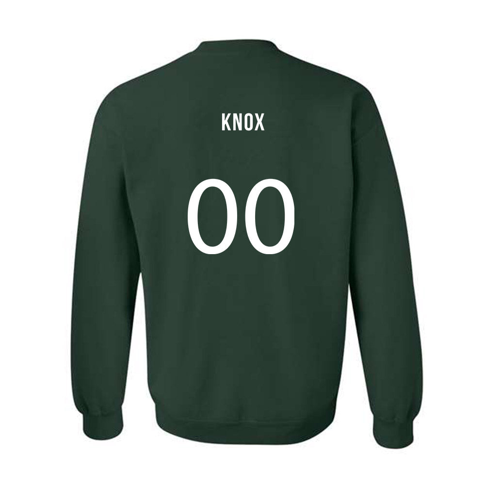 Michigan State - NCAA Men's Soccer : JEB Knox - Replica Shersey Crewneck Sweatshirt-1
