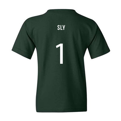 Michigan State - NCAA Men's Soccer : Michael Sly - Replica Shersey Youth T-Shirt-1
