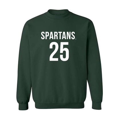 Michigan State - NCAA Women's Soccer : Samantha Maroni - Replica Shersey Crewneck Sweatshirt-0