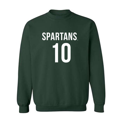 Michigan State - NCAA Men's Soccer : Richie Ludwig - Replica Shersey Crewneck Sweatshirt