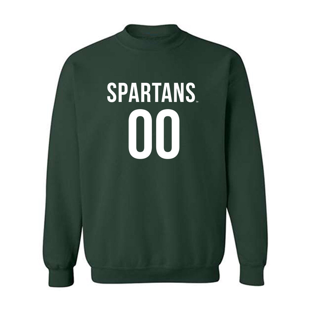Michigan State - NCAA Men's Soccer : JEB Knox - Replica Shersey Crewneck Sweatshirt-0