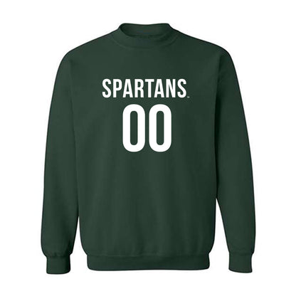 Michigan State - NCAA Men's Soccer : JEB Knox - Replica Shersey Crewneck Sweatshirt-0