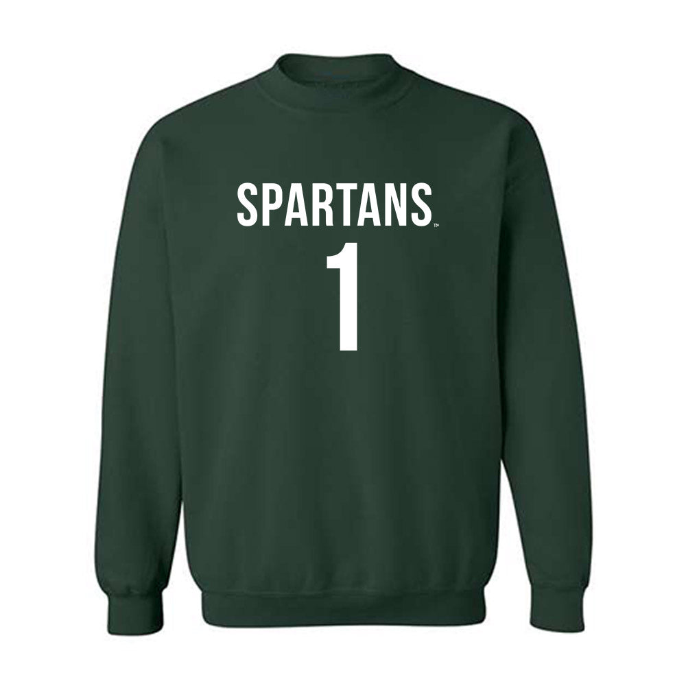 Michigan State - NCAA Women's Soccer : Kennedy Zorn - Replica Shersey Crewneck Sweatshirt-0