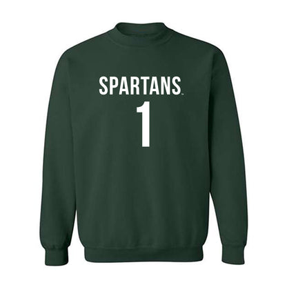 Michigan State - NCAA Women's Soccer : Kennedy Zorn - Replica Shersey Crewneck Sweatshirt-0