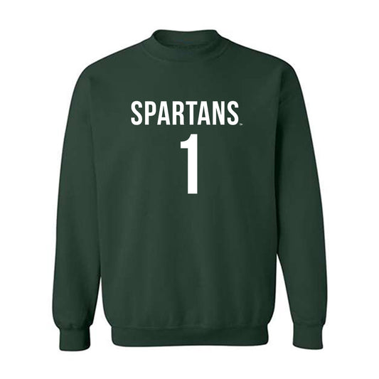 Michigan State - NCAA Women's Soccer : Kennedy Zorn - Replica Shersey Crewneck Sweatshirt-0