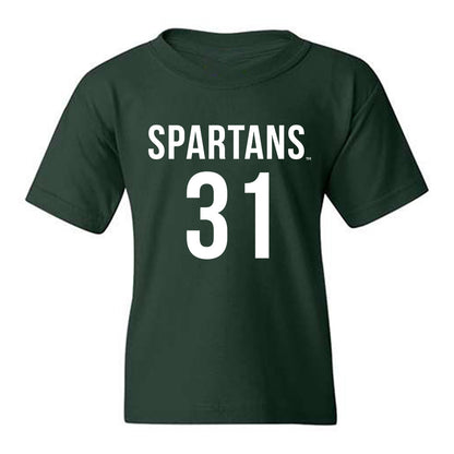 Michigan State - NCAA Women's Soccer : Ava Lutke - Replica Shersey Youth T-Shirt-0