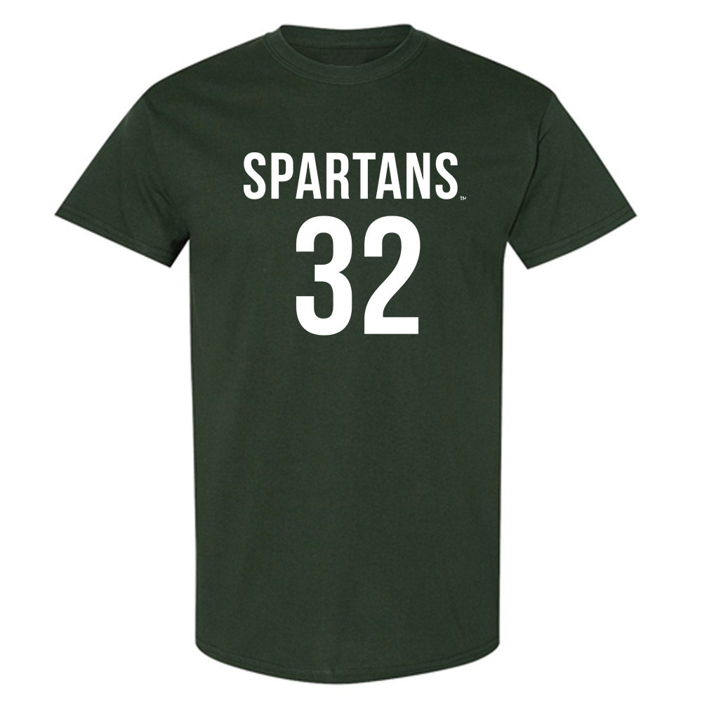 Michigan State - NCAA Men's Soccer : David Anderson - Replica Shersey T-Shirt-0