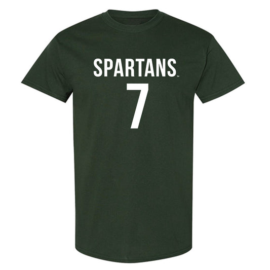 Michigan State - NCAA Women's Soccer : Aubree Ciampa - Replica Shersey T-Shirt-0