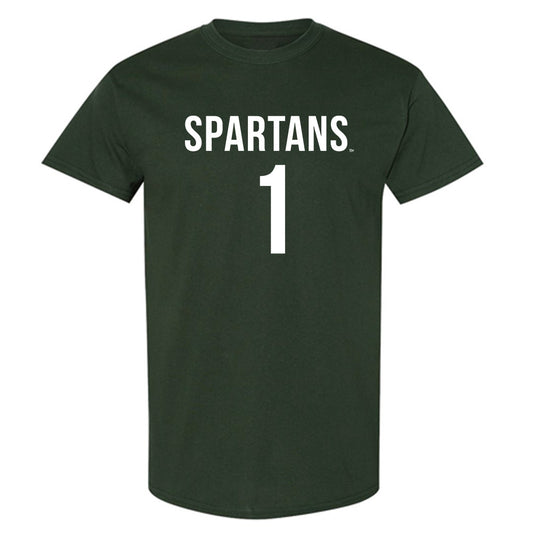 Michigan State - NCAA Men's Soccer : Michael Sly - Replica Shersey T-Shirt-0